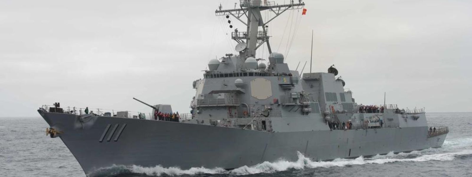 USS Spruance Arrives in Colombo for Replenishment